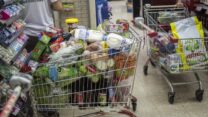 עגלת קניות בסופר (צילום אילוסטרציה: הדס פרוש/פלאש90)