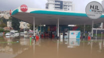 הצפות בעיר נשר (קרדיט: כבאות והצלה חיפה)