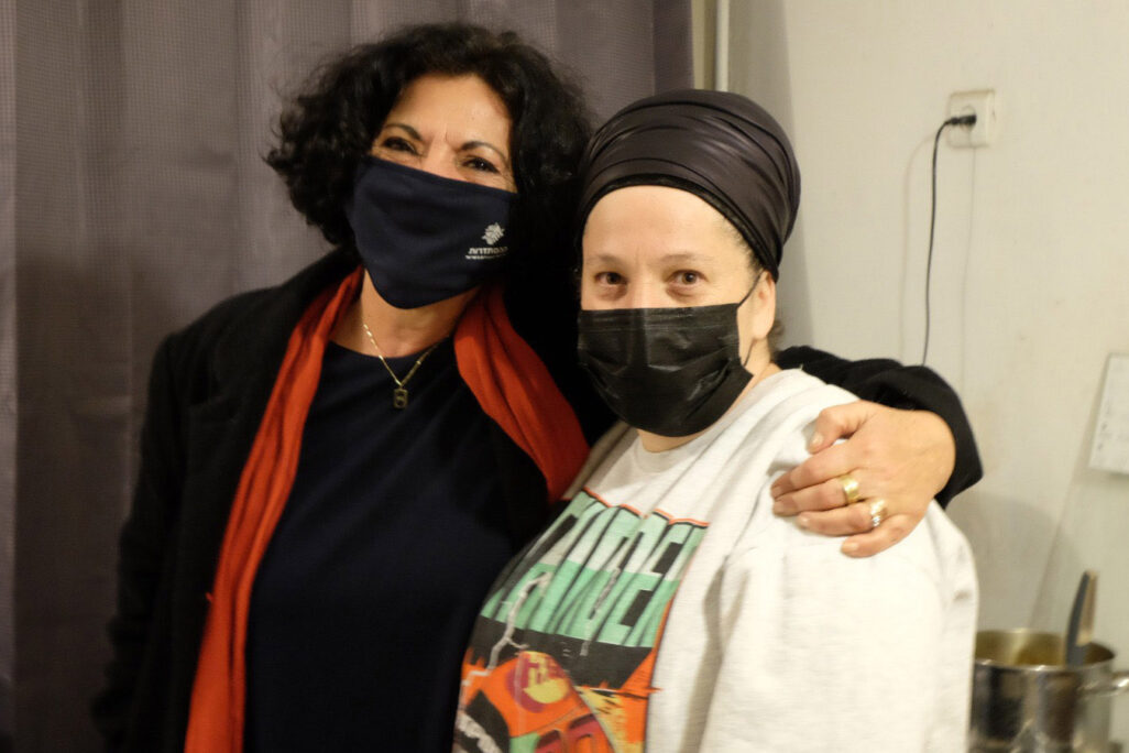 Mutual Aid Fund: Mirella Mikhalovich, social worker, pictured on left: "I have spoken to more than 260 families in the last two months." (Photo: David Tversky)