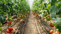 עגבניות בחממה (צילום: Shutterstock)