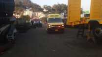זירת תאונת עבודה (צילום ארכיון: תיעוד מבצעי מד"א)