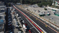 פתיחת נתצ "מהיר לעיר" ברמת גן (צילום: לביא תצלומי אוויר)