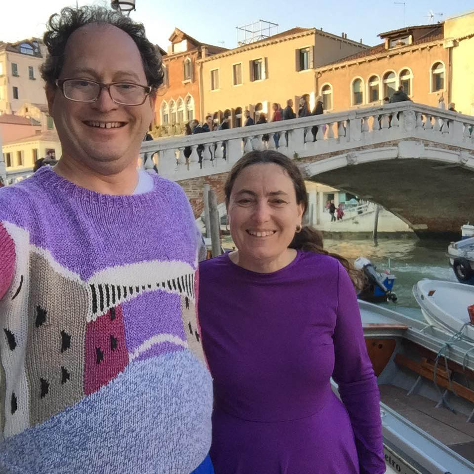 Bersky and his wife Deborah in Venice, Italy (Photo: Private album)