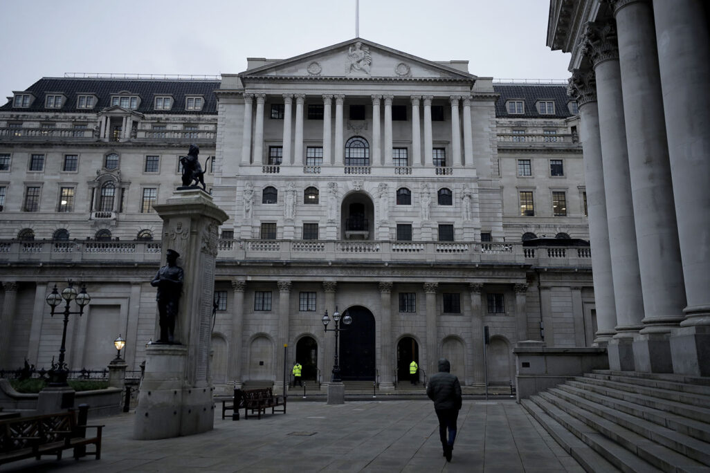 הבנק במרכזי של אנגליה (צילום: AP Photo/Matt Dunham)
