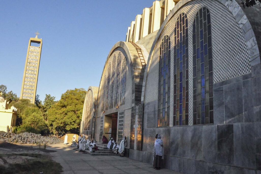 כנסיית מארי זיון באקסום, אתיופיה. (צילום ארכיון: AP Photo)