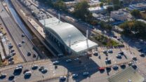 תחנת רכבת תל אביב השלום (צילום: cloudview שבתאי טל)