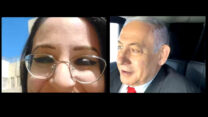 זום בדרכים עם נתיהו. "לא יעזור לתקשורת, לאמנון אברמוביץ', אנחנו איתך" (צילום מסך מתוך שיחת זום)