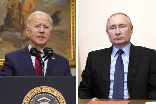 ביידן לפוטין: "אם תפלוש לאוקראינה, ננקוט צעדים שלא נקטנו ב-2014"