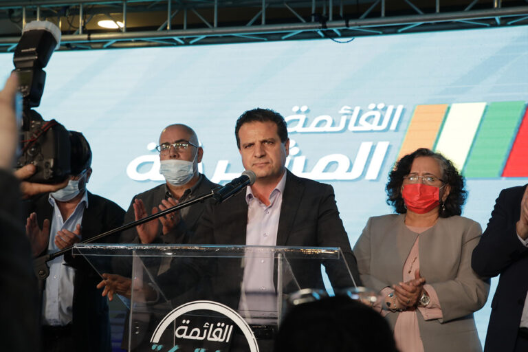 Ayman Odeh from the Joint List. (Photo: Gilad Shrem)