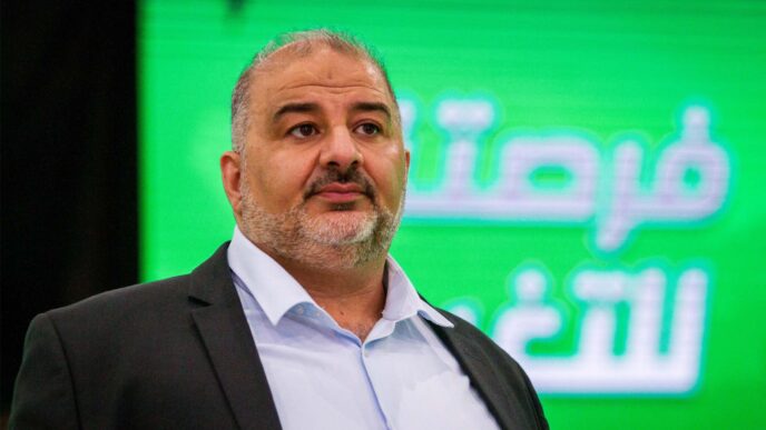 Mansour Abbas, head of the conservative Islamist Ra’am party (Photo: Flash90)