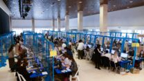 ספירת הקולות בבחירות לכנסת ה-24 (צילום: רפי בן חקון לע"מ)