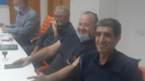 החתימה על ההסכם הקיבוצי ברול פרופיל. (צילום: אגף הדוברות בהסתדרות)