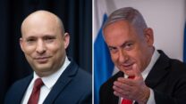 ראש הממשלה בנימין נתניהו ויו"ר ימינה נפתלי בנט. "ממשלת ימין בהנהגתי זאת ההכרעה הדמוקרטית" (צילומים: יונתן זינדל/פלאש90)