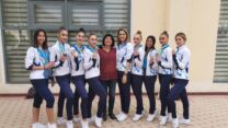 נבחרת ישראל בהתעמלות אמנותית (צילום: איגוד ההתעמלות בישראל)