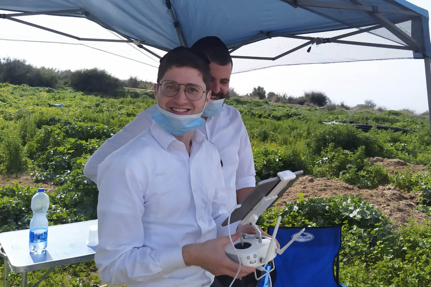 קורס הרחפנים. "זה תחום נוח לחרדים" (צילום: יהודה הרוש, פלייטק)