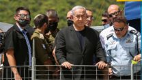 ראש הממשלה בנימין נתניהו במירון (צילום: דוד כהן/פלאש90)