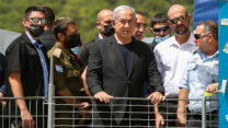 ראש הממשלה בנימין נתניהו במירון (צילום: דוד כהן/פלאש90)