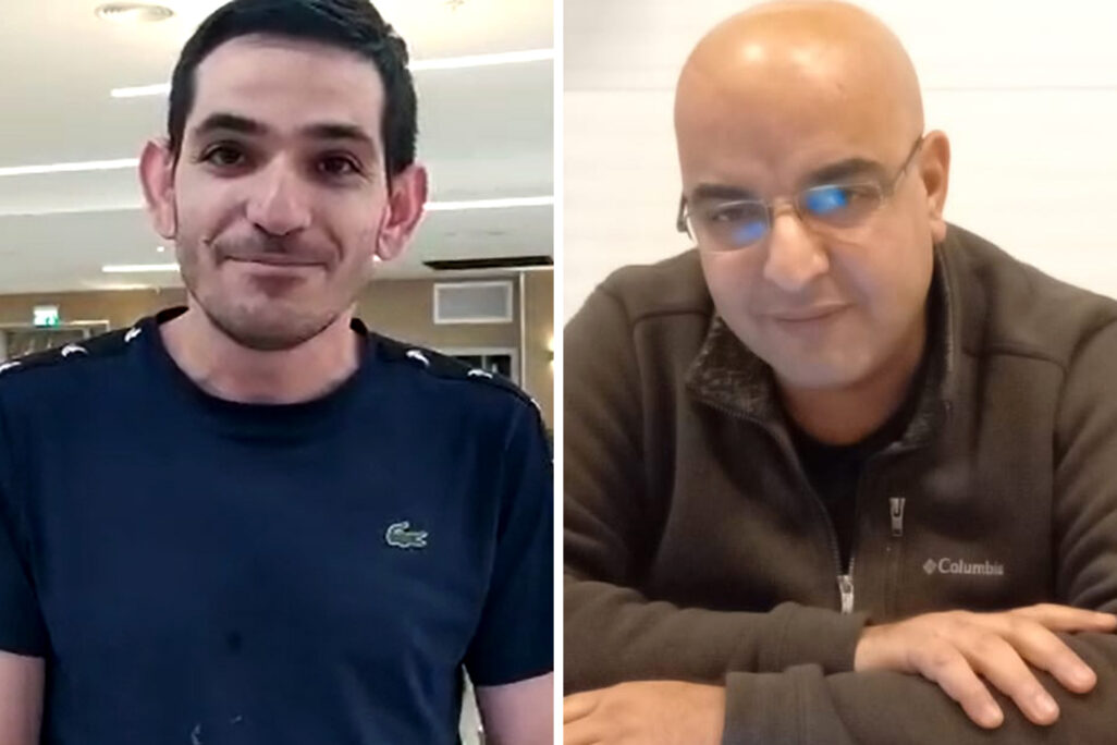 סאהר עטאללה, סלאח דיאב (צילום: אלבום פרטי, צילום מסך) סאהר עטאללה, סלאח דיאב (צילום: אלבום פרטי, צילום מסך)