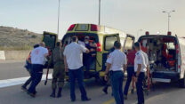 פיגוע בשומרון (צילום: דוברות מד"א)