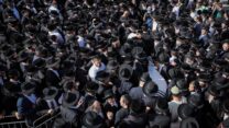 הלוויתו של דוד קרויס ז"ל (צילום: אוליבר פיטוסי / פלאש 90)