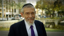 הרב מיכאל מלכיאור. "בניגוד למה שחושב השמאל הישראלי, השלום לא יכול לבוא רק בגלל הדמוגרפיה. הוא צריך לבוא בגלל ערכים" (צילום: רון כצנלסון)