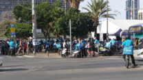 הפגנת עובדי וולט (צילום: הדס יום טוב)