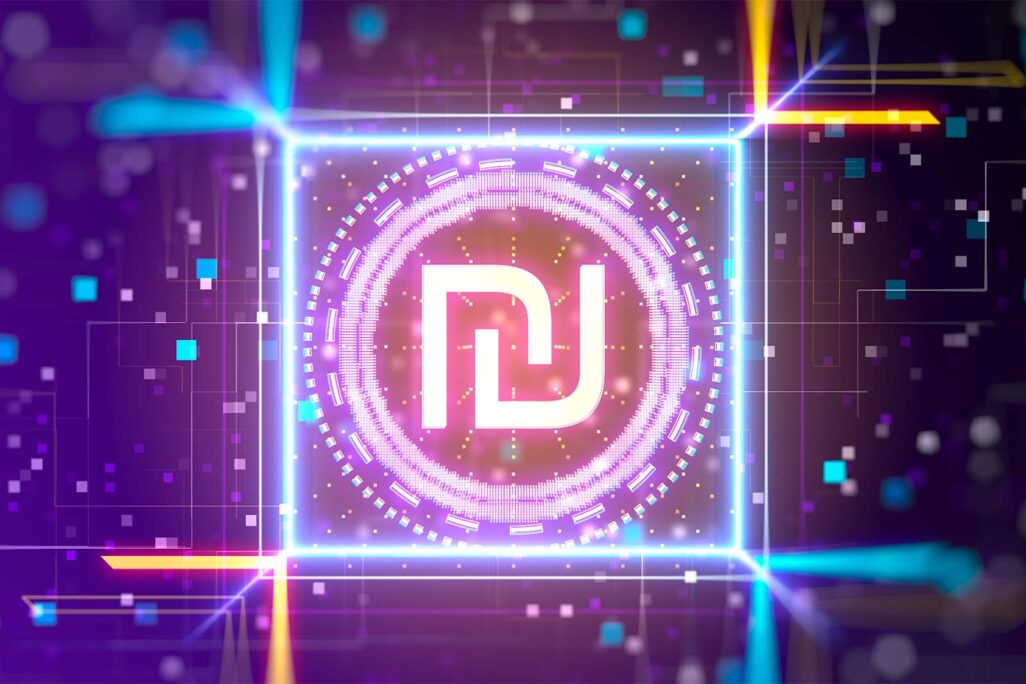 סימן שקל דיגיטלי (צילום אילוסטרציה: Shutterstock)