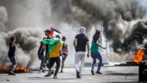 עימותים ביהודה ושומרון (צילום: נאסר איסתייה/פלאש90)