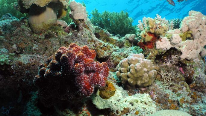 אלמוגים באילת (צילום: שי רוזן)