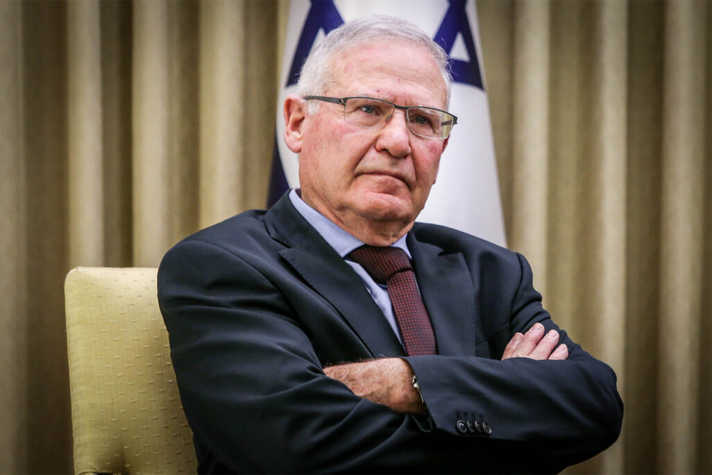 עמוס ידלין. "מנוף האוכלוסייה מופעל מתוך תקווה שהם ילחצו על החמאס שהוא הריבון בעזה" (צילום: פלאש90)
