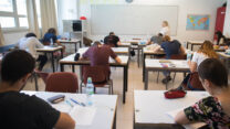 בחינת בגרות (צילום אילוסטרציה: נועם רבקין פנטון/פלאש 90)