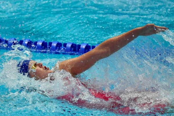 אנסטסיה גרובנקו באליפות אירופה בשחייה (צילום: איגוד השחייה)