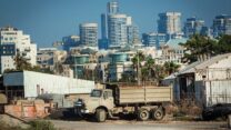 שדה תעופה דב לאחר הסגירה (צילום: משה שי/פלאש90)