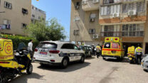 שני פצועים מדקירות בבני ברק (צילום: מד"א)