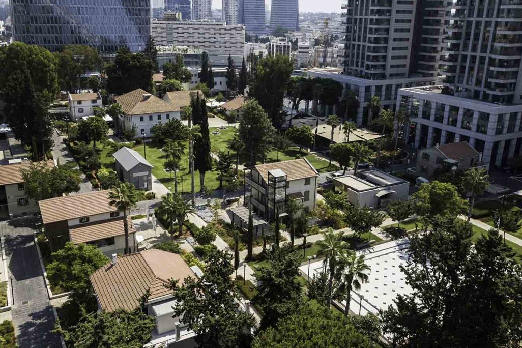 Sarona complex in Tel Aviv (Photo: Shutterstock)