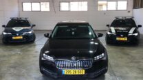 דוגמאות לניידות המשטרה החדשות. (צילום: דוברות המשטרה)