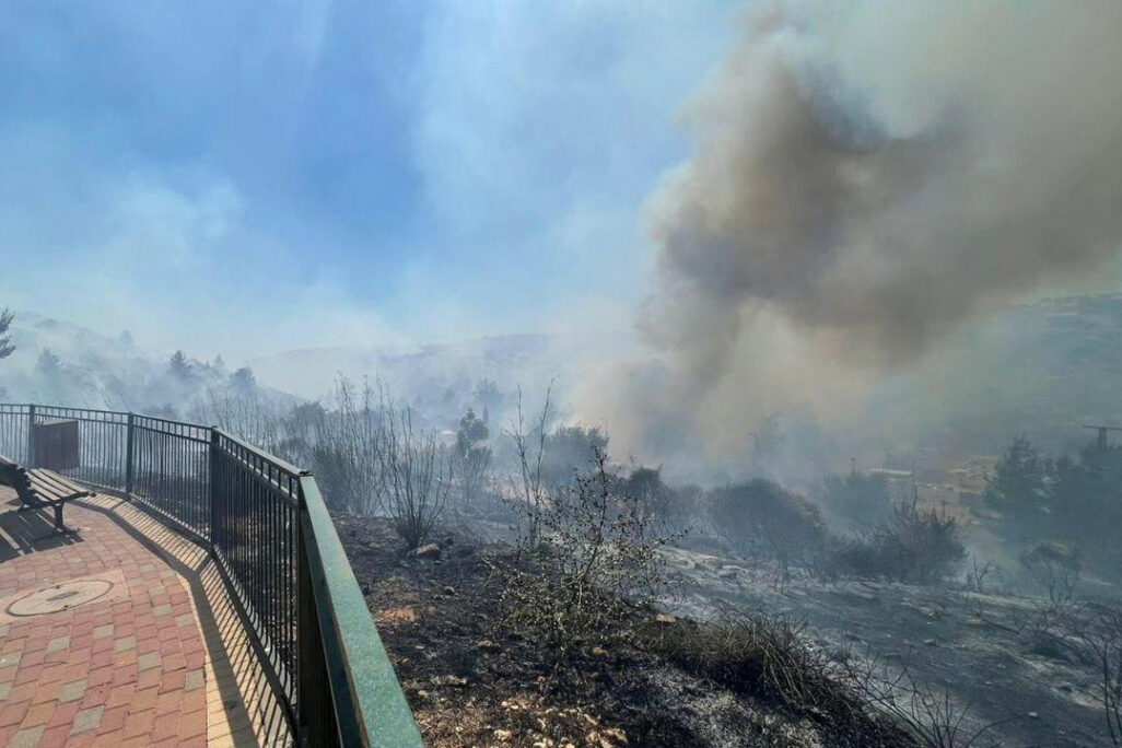 (צילום: כבאות והצלה יו״ש)