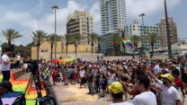 מצעד הגאווה בנתניה 2019. "נשמח שכולם יגיעו מנתניה ומהסביבה, ושאחרי מקרה מזעזע כזה של להט"בופוביה יהיה מצעד גדול" (צילום: ניר חן)