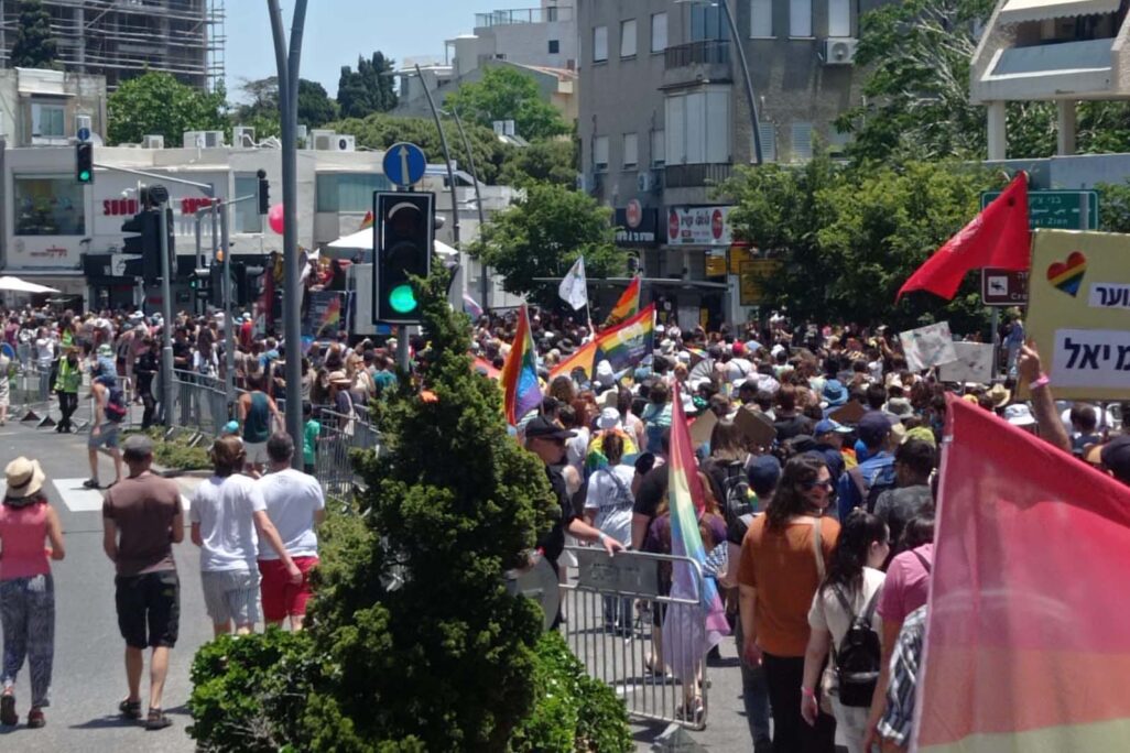 מצעד הגאווה בחיפה (צילום ארכיון: טל אוריאל)