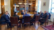 ראשי מפלגות הקואליציה בממשלת בנט-לפיד (צילום: טוויטר יאיר לפיד)