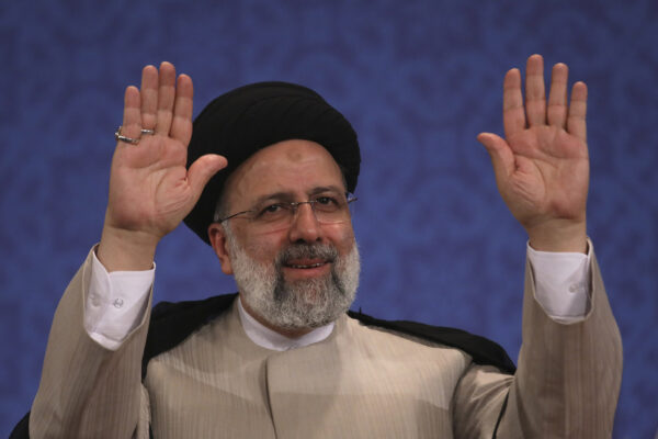 נשיא איראן הנכנס, אבראהים ראיסי (צילום: AP Photo/Vahid Salemi)