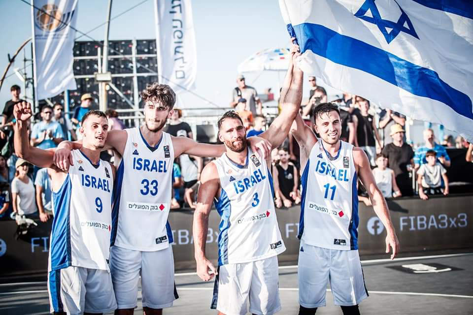 נבחרת הגברים בכדורסל 3 על 3 מעפילה לאליפות אירופה (צילום: איגוד הכדורסל בישראל)