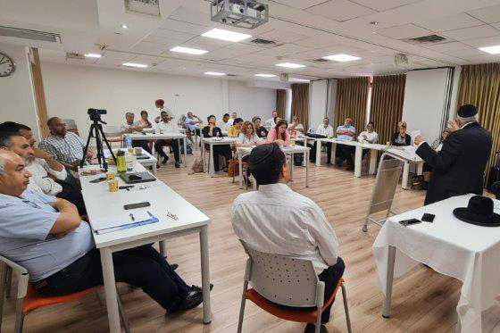The leadership course in action. (Photo: Histadrut)
