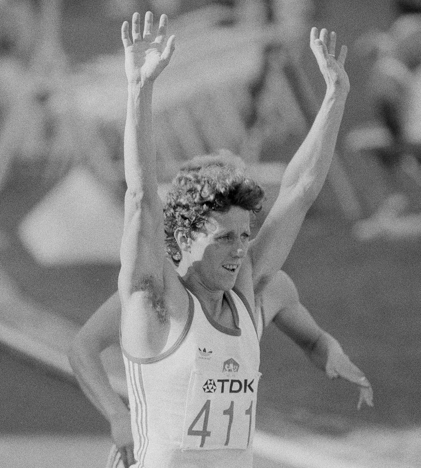 ירמילה קרטוכווילובה באליפות העולם בהלסינקי 1983 (צילום: AP Photo)