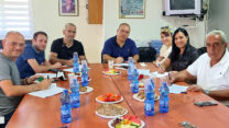הסכם קיבוצי מיוחד במפעל סטפאק ל.א בתפן (צילום: דוברות ההסתדרות)