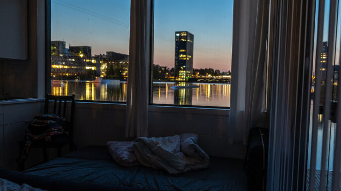 A view from an apartment in Helsinki, Finland. (Photo: Shutterstock)