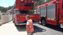 פועל נהרג בתאונת עבודה ברחוב רוחמה בהרצליה (צילום: תיעוד מבצעי איחוד הצלה)