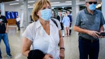 ח"כ לשעבר פאינה קירשנבאום בהקראת גזזר הדין בבית המשפט המחוזי תל אביב (צילום: אבשלום ששוני/פלאש90)