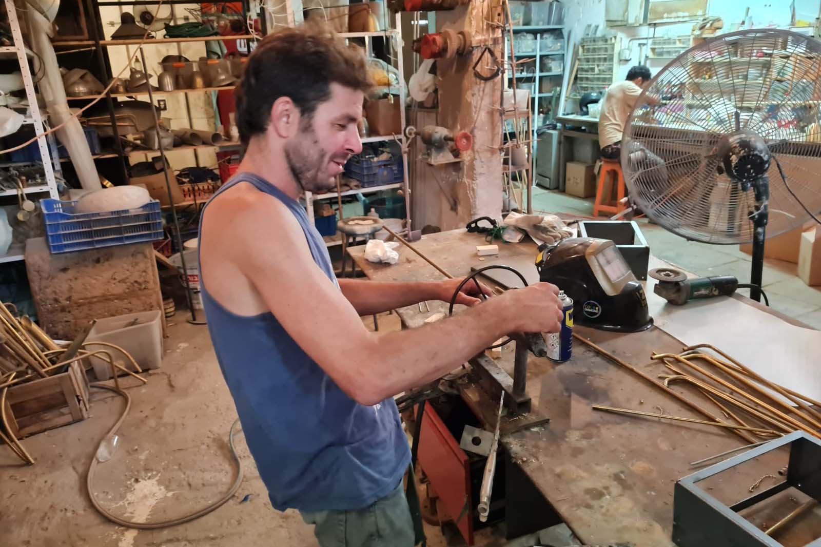  ישי הרטל: "כל מי שעצמאי נמצא על הקצה, חודש טוב, חודש רע. אין לך שום ביטחון בחיים, חוץ מלא לפחד, להאמין ולקוות" (צילום: הדס יום טוב)