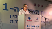 יוסי ברבי, יו"ר איגוד איגוד עובדי השמירה, הניקיון והסיעוד בהסתדרות (צילום: ניצן צבי כהן)
